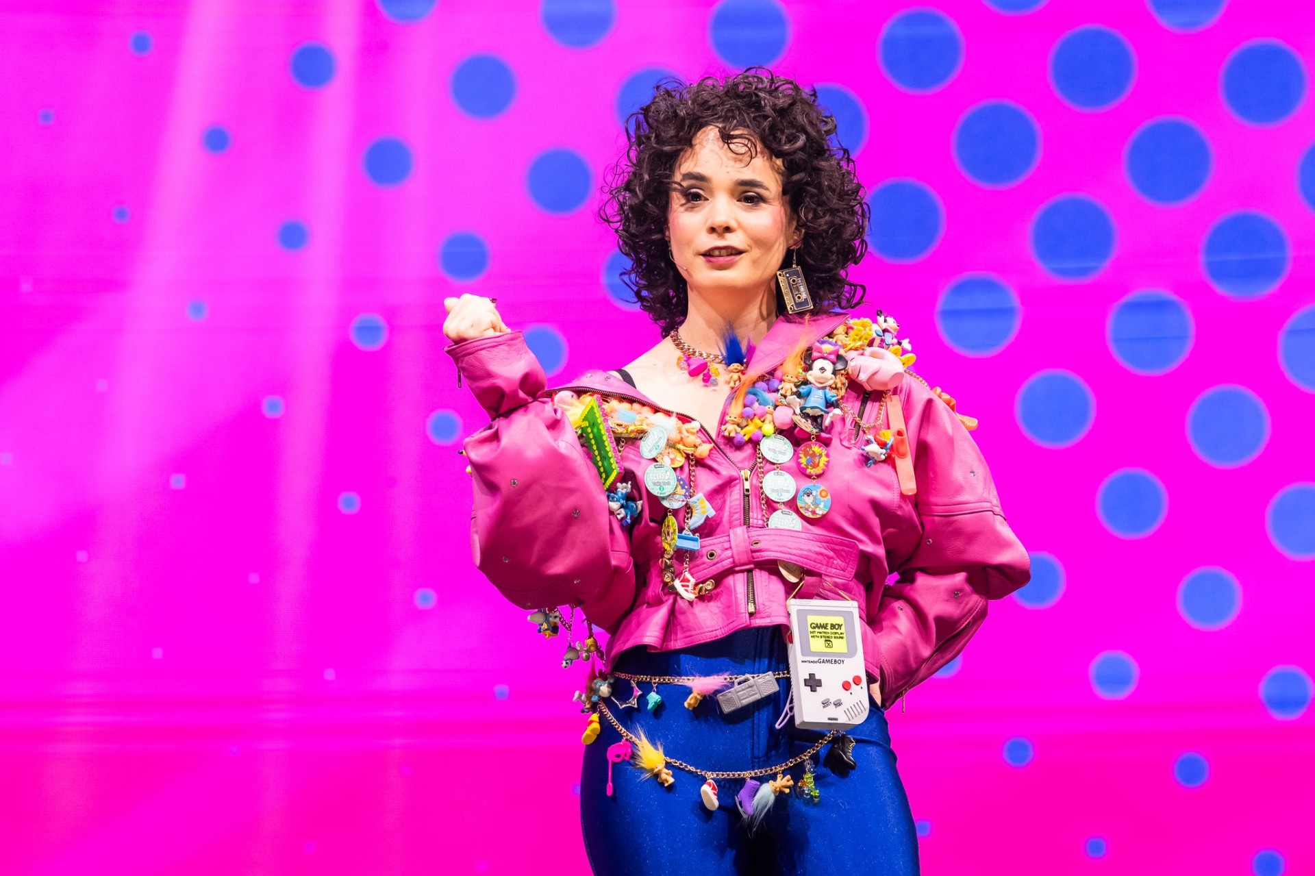 Simone Levie tijdens een event